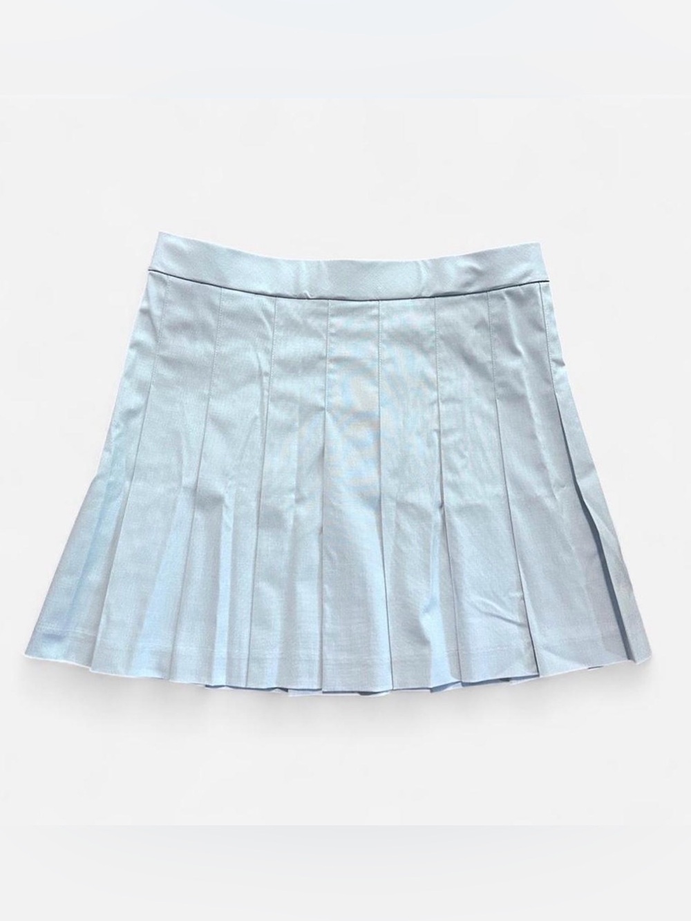 NWOT Coquette Preppy Uniqlo Light Blue Pleated Women’s Skirt